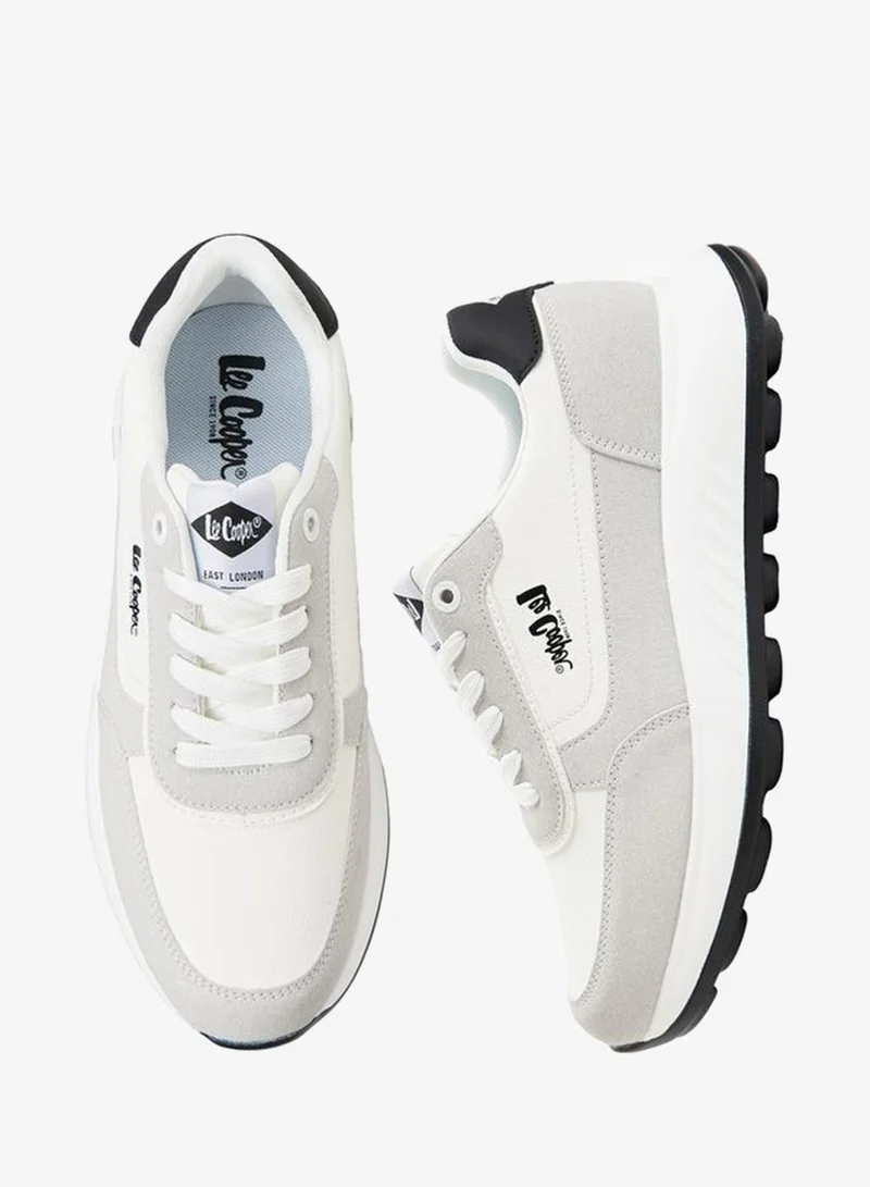 لي كوبر حذاء رجالي للكاحل برباط